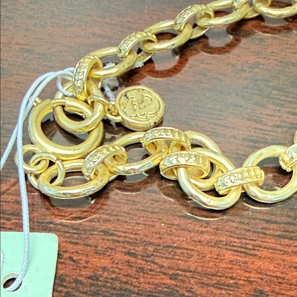Brand New Spartina 449 Karina Gold Chain Bracelet - Picture 2 of 5